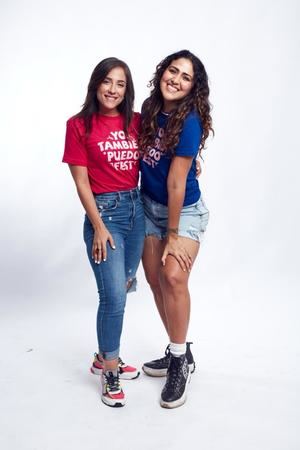 María Esperanza Haché y Karla Fatule, directora general y directora Yo También Puedo Fest.