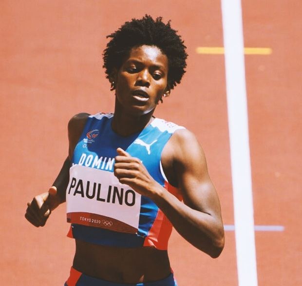 Marileidy Paulino en su participación de los Juegos Olímpicos de Tokio 2020.