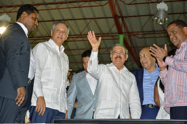 Presidente Danilo Medina en la Inauguración de los Juegos Nacionales