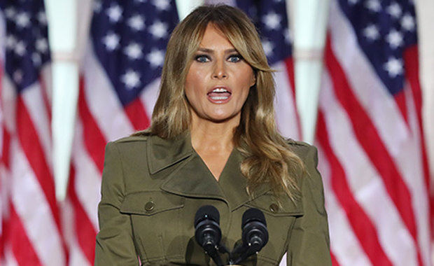 Melania Trump.