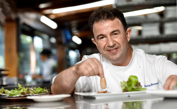 Chef Martín Berasategui. 