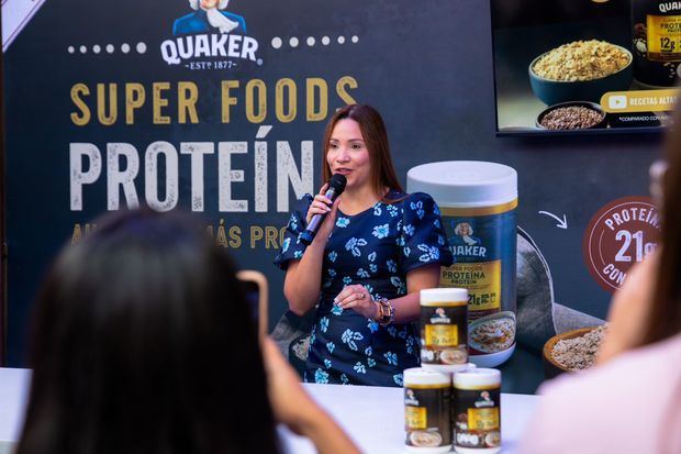 Michelle Tejeda, gerente de Mercadeo de Alimentos y Nutrición de PepsiCo República Dominicana.