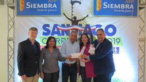 Santiago Corre entrega aportes para la salud visual 