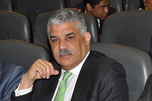 Ministro de Relaciones Exteriores, Miguel Vargas Maldonado.