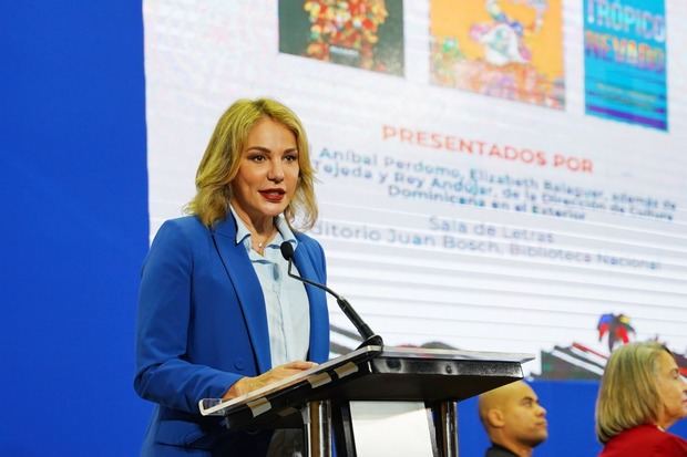 Milagros Germán , ministra de Cultura.