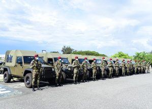 EE.UU. dona ocho vehí­culos militares para patrullar la frontera con Haití