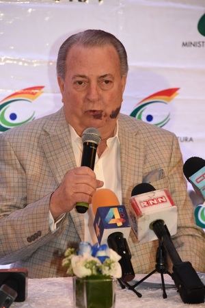 Eduardo Selman ministro de Cultura de la República Dominicana.