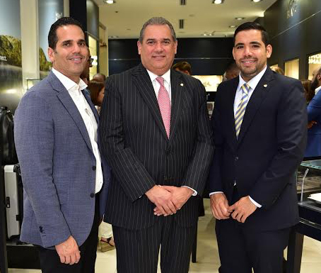 Rodolfo Guzmán, Freddy Simó y Hanoc Reyes.