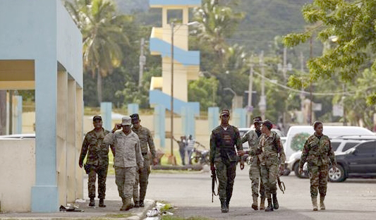 Las autoridades reportan 13 presos heridos en motí­n de cárcel en Cotuí­.
