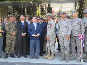Ministro de defensa agradece aportes del IDAC a la supervisión y vigilancia de franja fronteriza