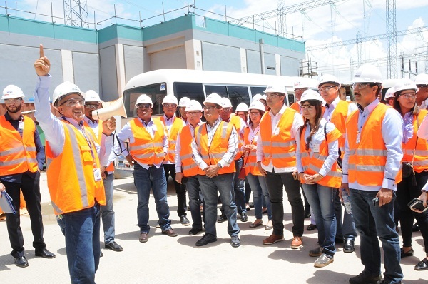 Visita e IDAC a la planta Punta Catalina