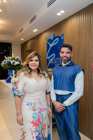 Nathalie Gonzalez y Miguel Estevez.