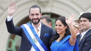 El nuevo presidente de El Salvador Nayib Bukele.