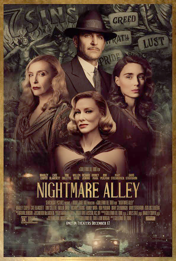 Afiche Nightmare Alley.