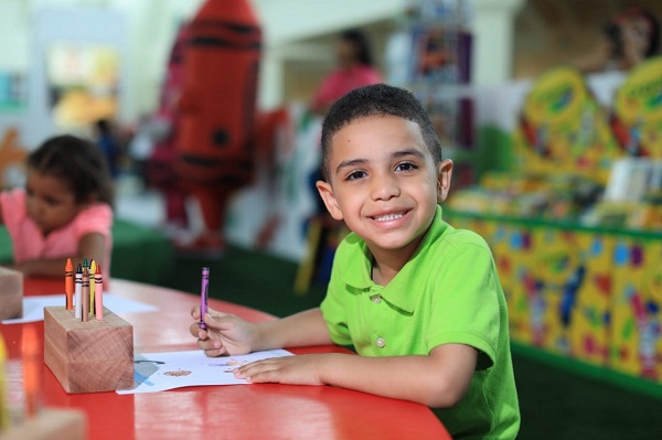 Actividad para la diversión de los niños