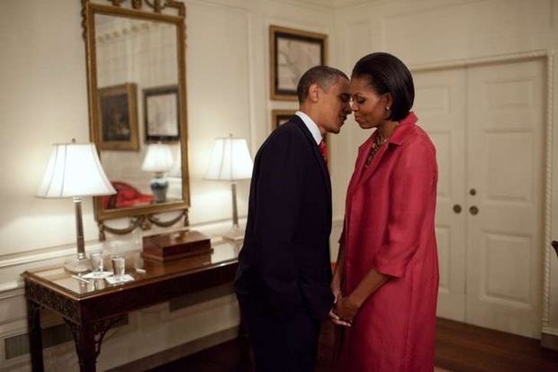 Barack  y Michelle Obama.