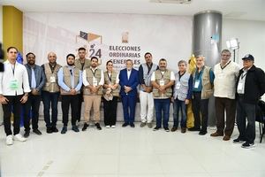 Los comicios municipales se desarrollan con toda normalidad.