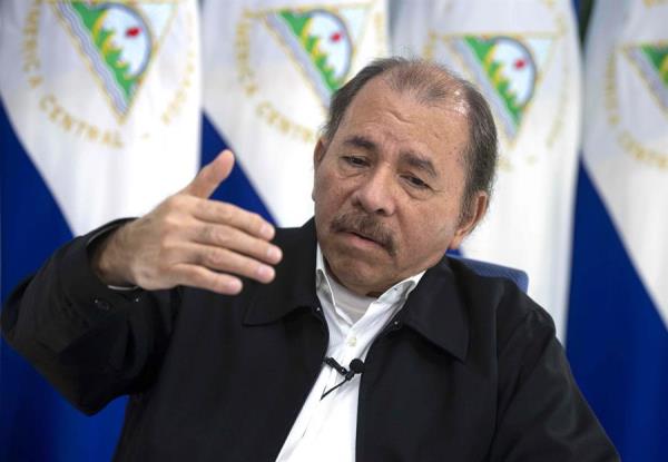 En la imagen, el presidente de Nicaragua, Daniel Ortega. 