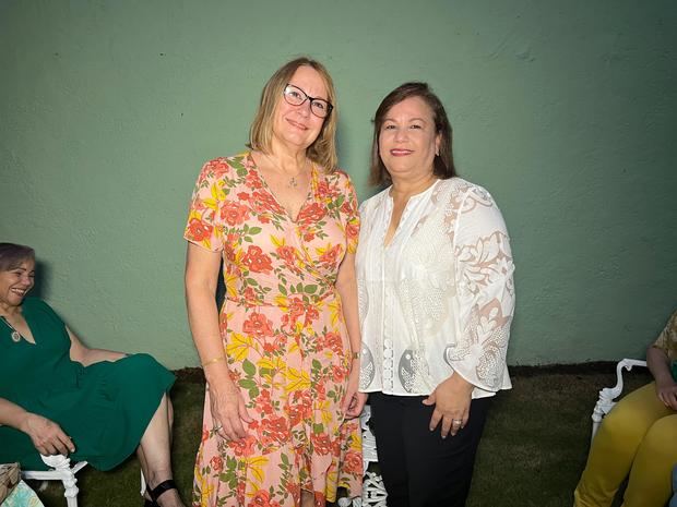 Leslie Cabrera y Sandra Contreras.