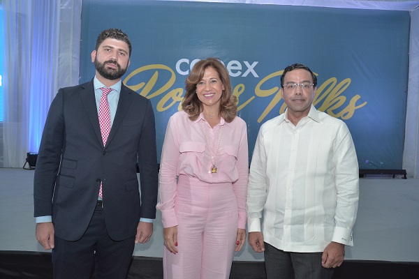 Carlos Guillermo Flaquer, Mercedes Carmen Capellán y Marius De León. 