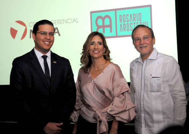  Michael Jacobo, Rosario Aróstegui y Ignacio Méndez Fernández.