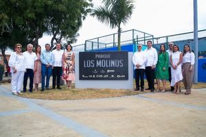 Inauguración parque Los Molinos.
