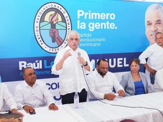 Miguel Vargas Maldonado, presidente del Partido Revolucionario Dominicano.