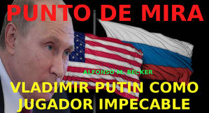 Vladimir Putin como jugador impecable...