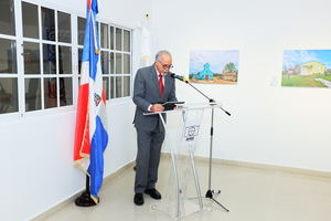 Palabras inaugurales a cargo de Carlos Sangiovanni.