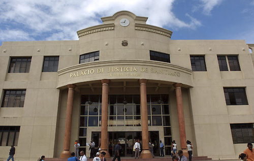 Palacio de Justicia de Santiago.