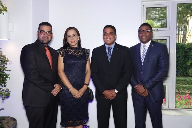 Christian López, Santa Mónica Sánchez, Junior Taveras, Jojjan Cáceres.