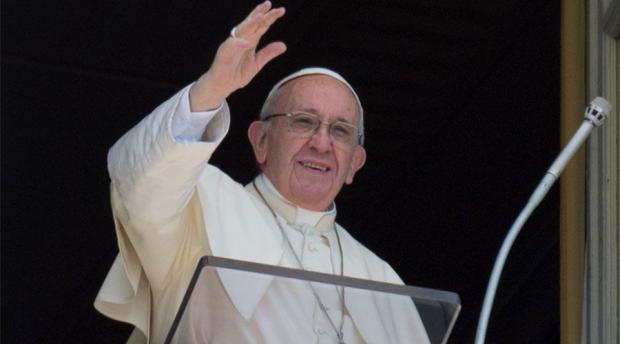 Papa Francisco durante el Angelus 