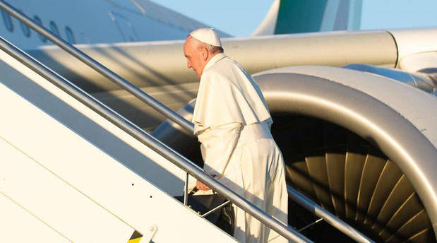 Papa Francisco, después de la canonización de Santa Teresa de Calcuta. 