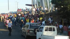 El paro se desarrolló a medias en la mañana en el Distrito Nacional