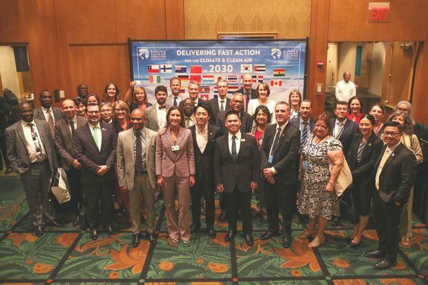 Participantes en la asamblea.