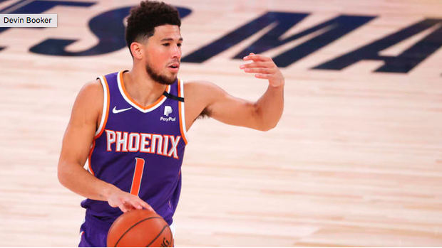 Devin Booker aparece como candidato para ganar el MVP de la burbuja.