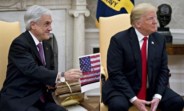 Piñera y Trump