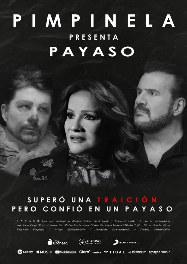 Pimpinela presenta su nuevo video “Payaso”