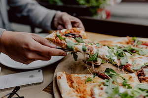 Pizza de avena