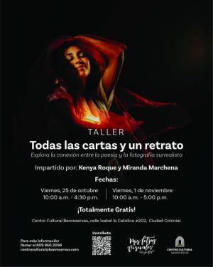 Centro Cultural Banreservas organiza taller de poesía y fotografía