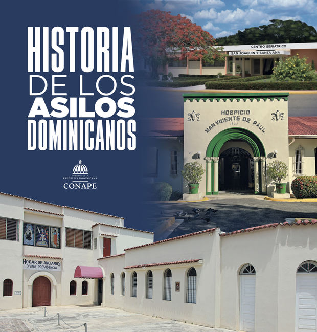 Portada del libro Historia de los Asilos Dominicanos.
