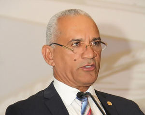 El doctor Pedro Rodríguez, presidente del Colegio Dominicano de Notarios.