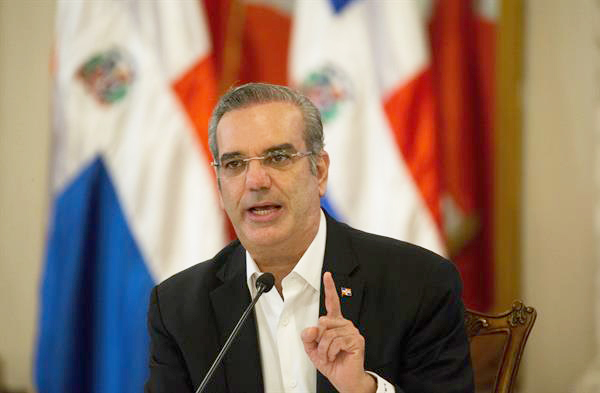 En la imagen, el presidente de República Dominicana, Luis Abinader. 