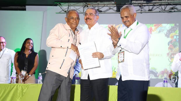 El presidente Danilo Medina en Punta Cana. 