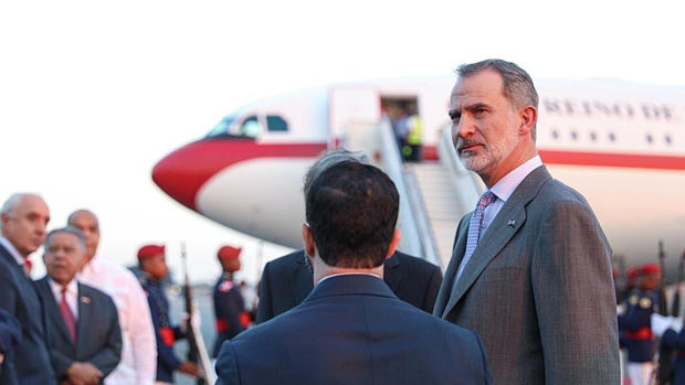 Rey de España y presidente de Chile serán recibidos por el presidente Luis Abinader este viernes en el Palacio Nacional