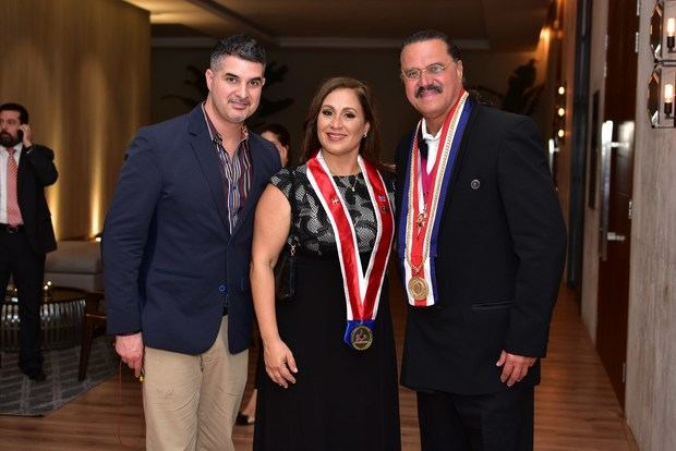 Víctor Sommo, Ana Lebrón y Stafford T. De Cambra