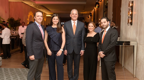 Victor Levy, Daniela Velutini, Eduardo Kizer, Vanessa Gaviria y Raudo Bautista