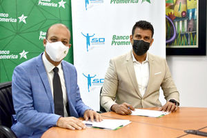Banco Promerica y Santo Domingo Corre firman alianza