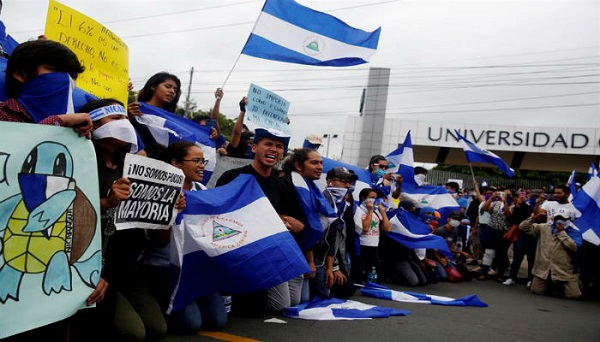 Protestas en Nicaragua