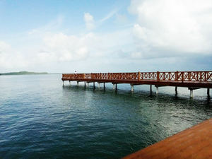 Presidente Abinader inaugura muelle turístico de Miches